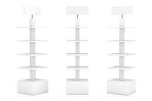 Home Metalen display standaard voor productpresentatie - regelmatig aanpassen vergroot winkelomzet