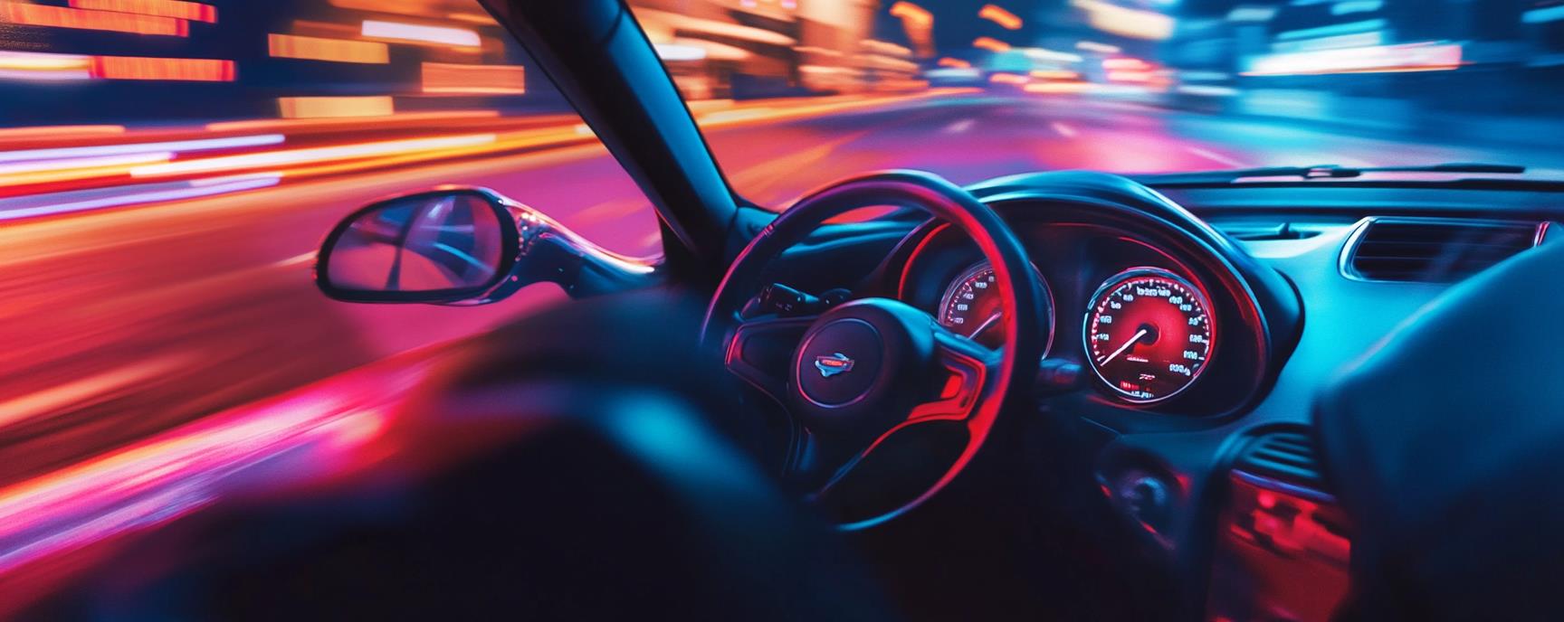 Flashy car